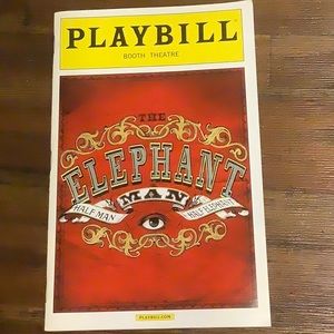 Broadway Playbill The Elephant Man Bradley Cooper